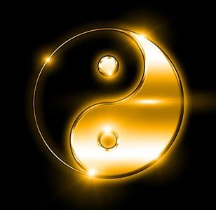 Yin Yang Black Gold Yin Yang Black Gold